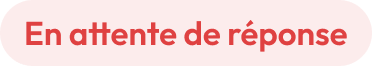 En attente de réponse