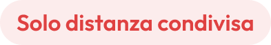 Solo distanza condivisa
