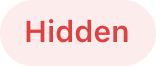 Hidden status label