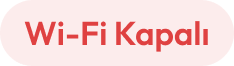 Wi-Fi Kapalı