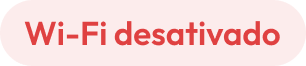 Wi-Fi desativado