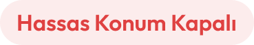 Hassas Konum Kapalı